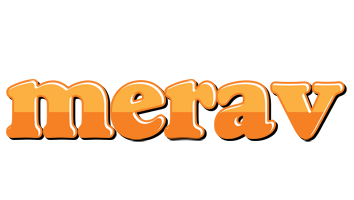 Merav orange logo