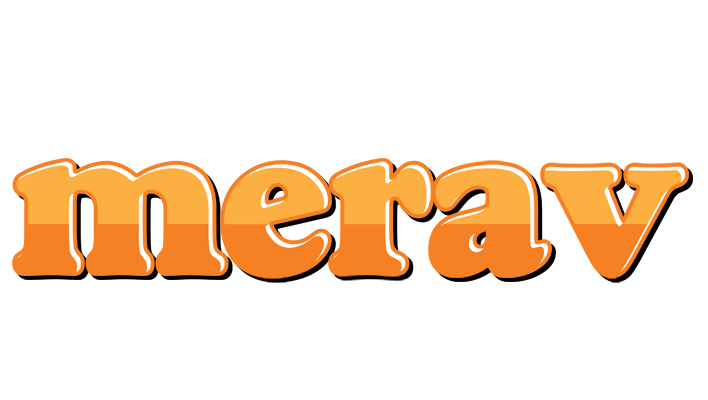 Merav orange logo