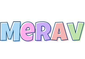 Merav pastel logo