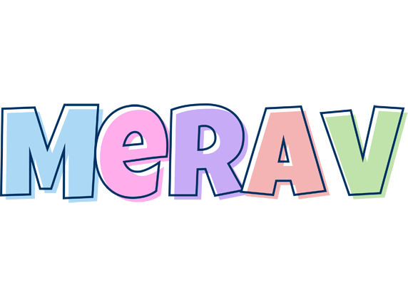Merav pastel logo