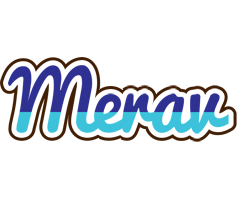 Merav raining logo