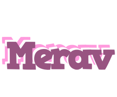 Merav relaxing logo