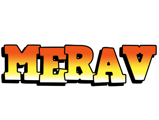 Merav sunset logo