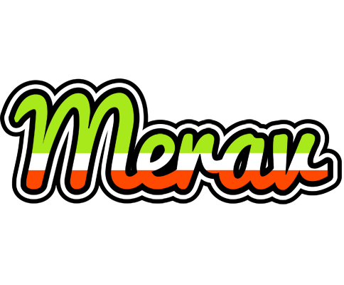 Merav superfun logo
