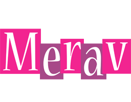 Merav whine logo