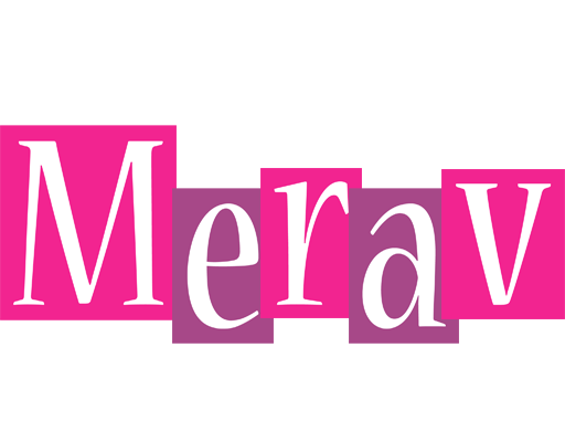 Merav whine logo