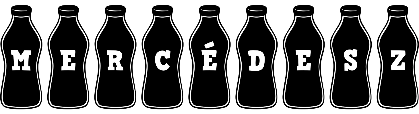 Mercédesz bottle logo