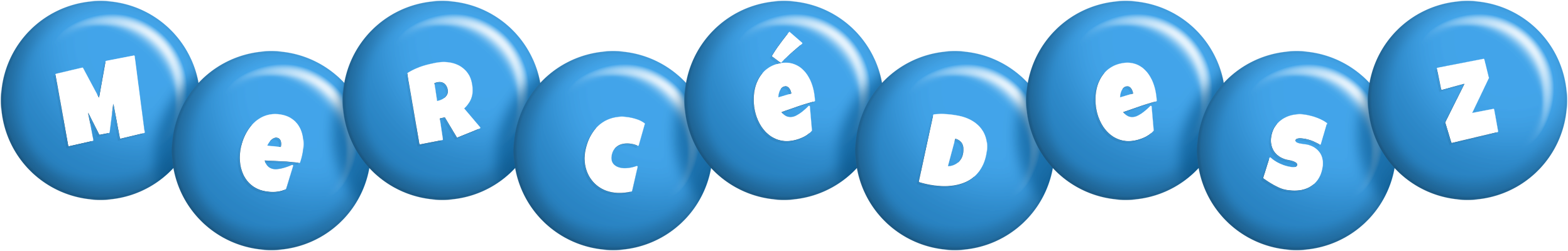 Mercédesz candy-blue logo
