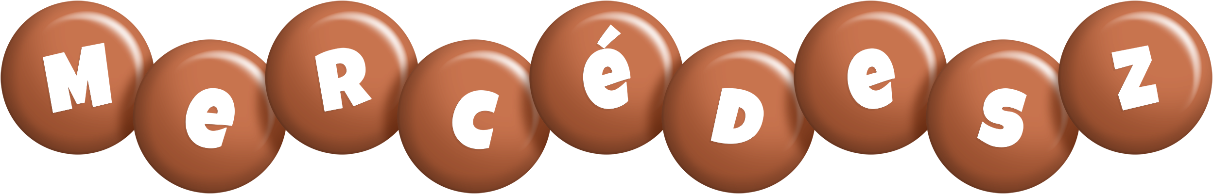 Mercédesz candy-brown logo