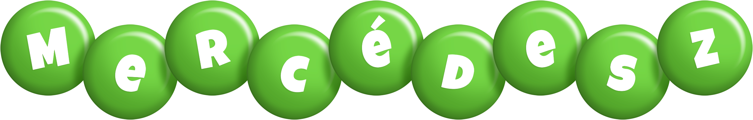 Mercédesz candy-green logo