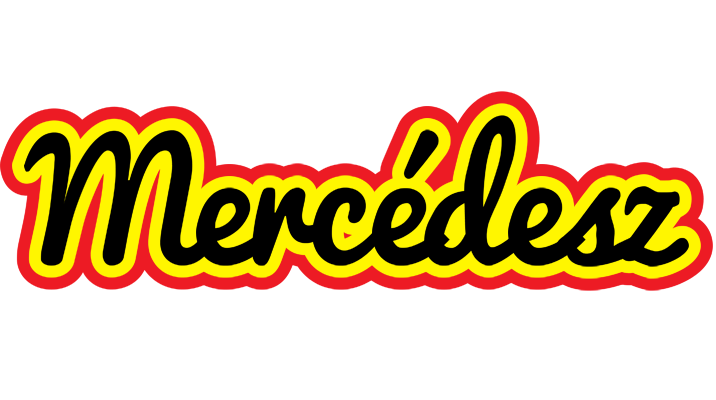Mercédesz flaming logo