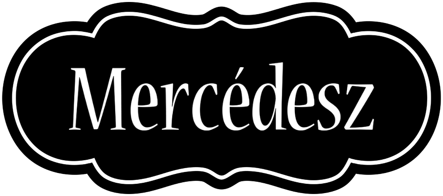 Mercédesz welcome logo