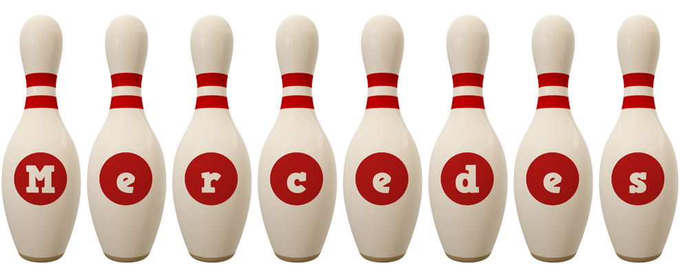 Mercedes bowling-pin logo
