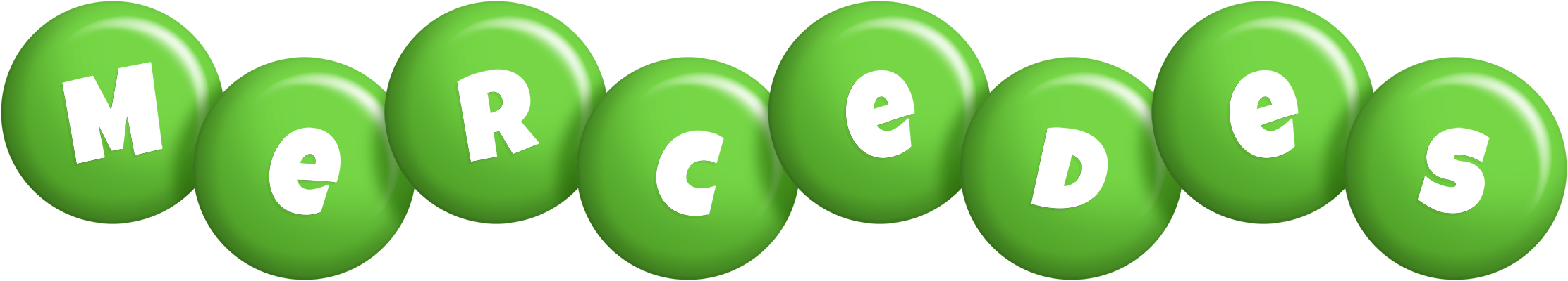 Mercedes candy-green logo