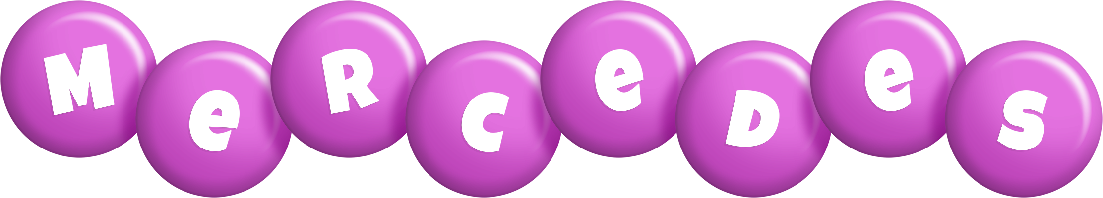 Mercedes candy-purple logo