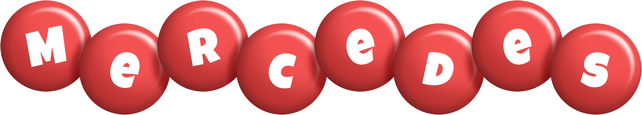 Mercedes candy-red logo
