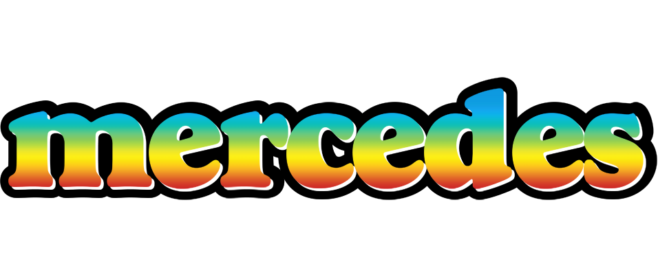 Mercedes color logo