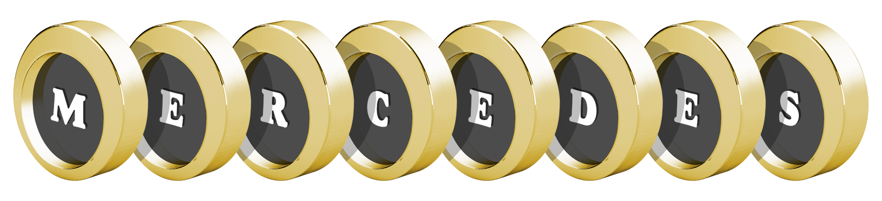 Mercedes gold logo