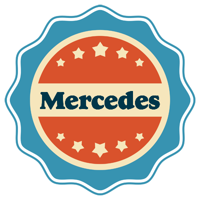 Mercedes labels logo