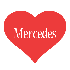 Mercedes love logo