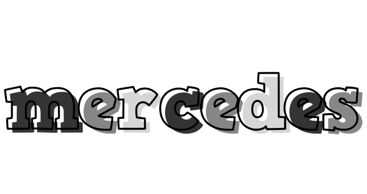 Mercedes night logo