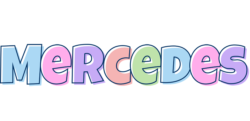Mercedes pastel logo