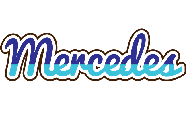Mercedes raining logo