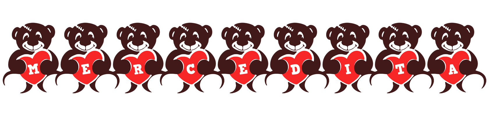 Mercedita bear logo