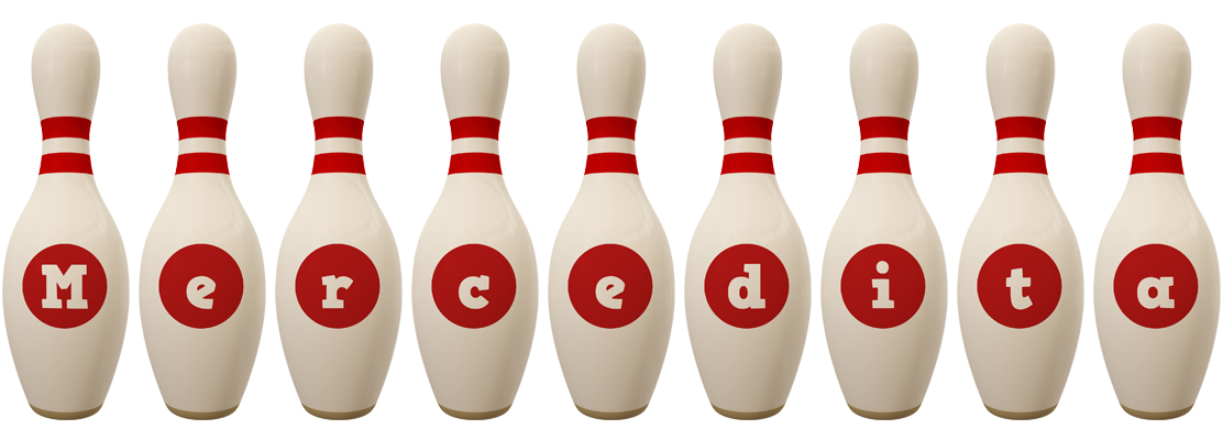 Mercedita bowling-pin logo
