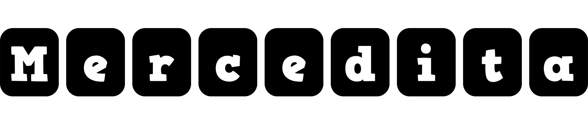 Mercedita box logo