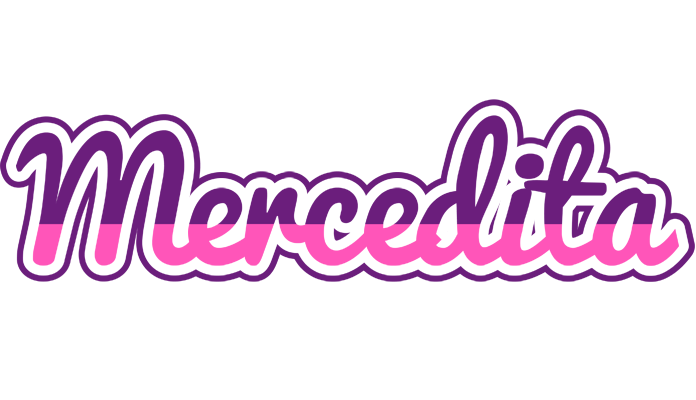 Mercedita cheerful logo