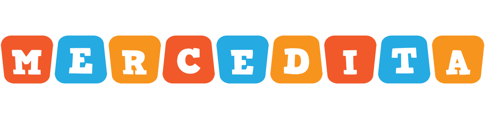 Mercedita comics logo
