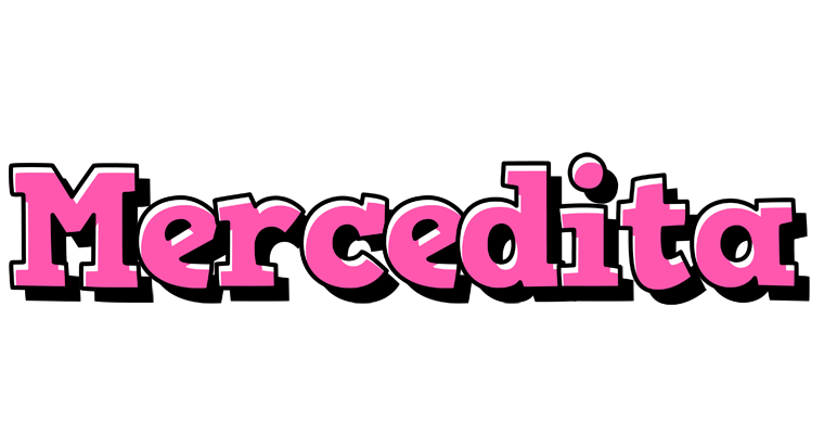 Mercedita girlish logo