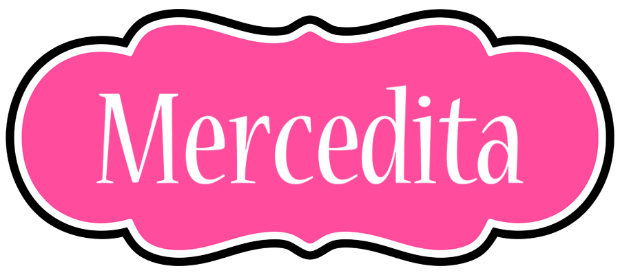 Mercedita invitation logo