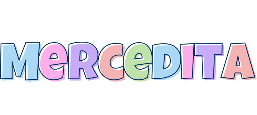 Mercedita pastel logo