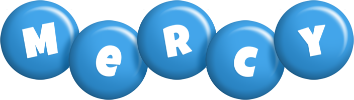 Mercy candy-blue logo