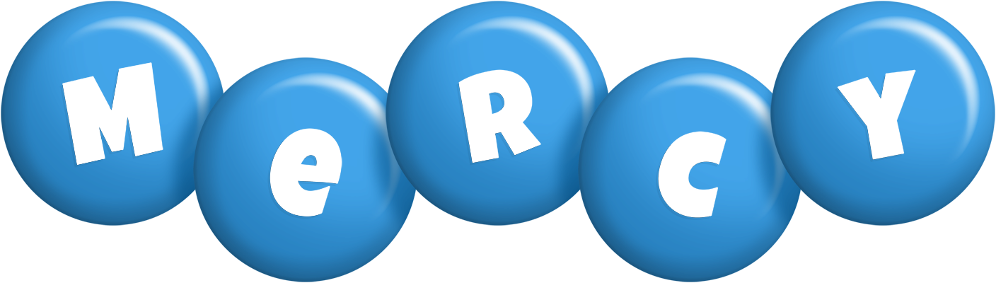 Mercy candy-blue logo