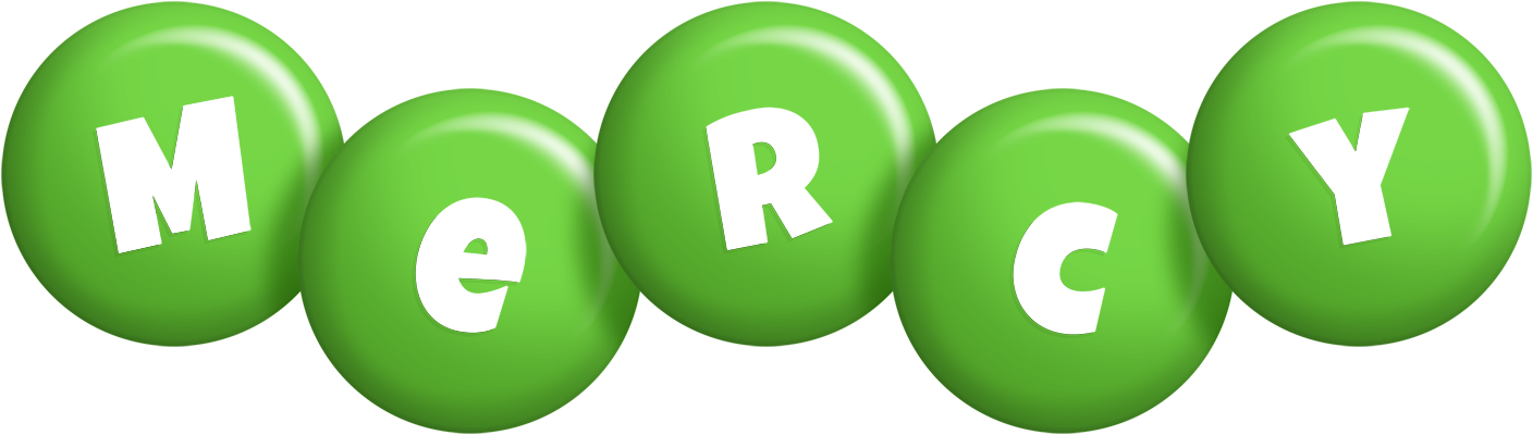 Mercy candy-green logo