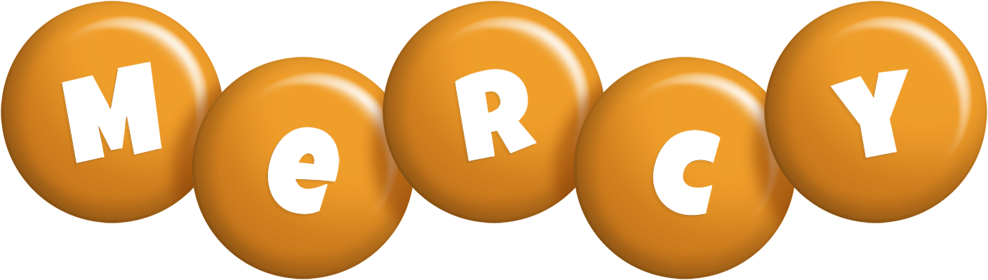 Mercy candy-orange logo