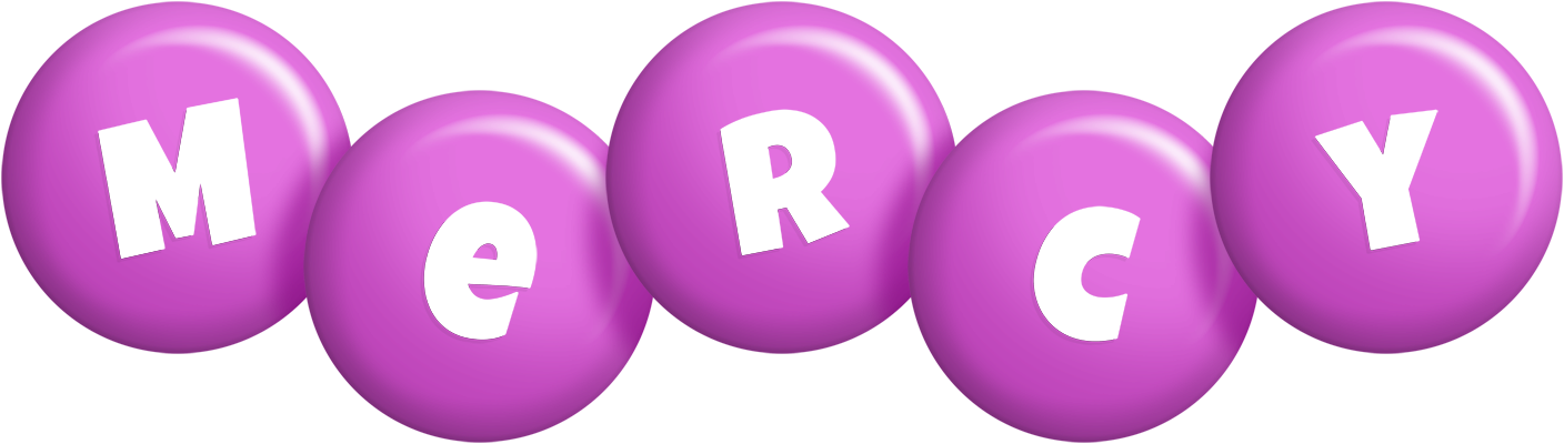 Mercy candy-purple logo