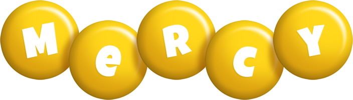 Mercy candy-yellow logo