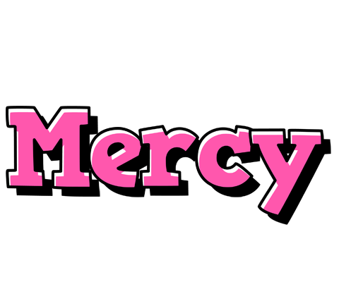 Mercy girlish logo