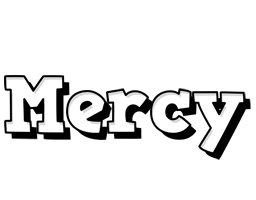 Mercy snowing logo