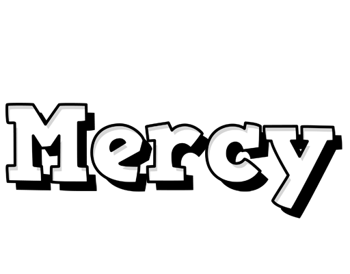 Mercy snowing logo