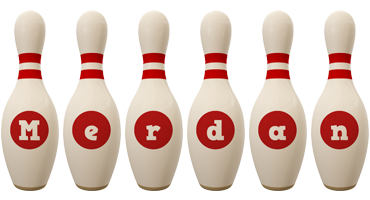 Merdan bowling-pin logo