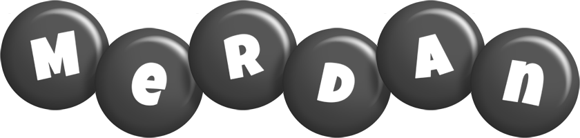 Merdan candy-black logo