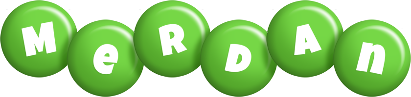 Merdan candy-green logo