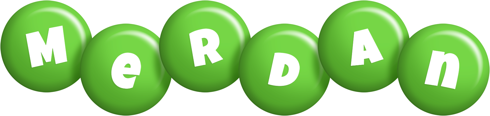 Merdan candy-green logo