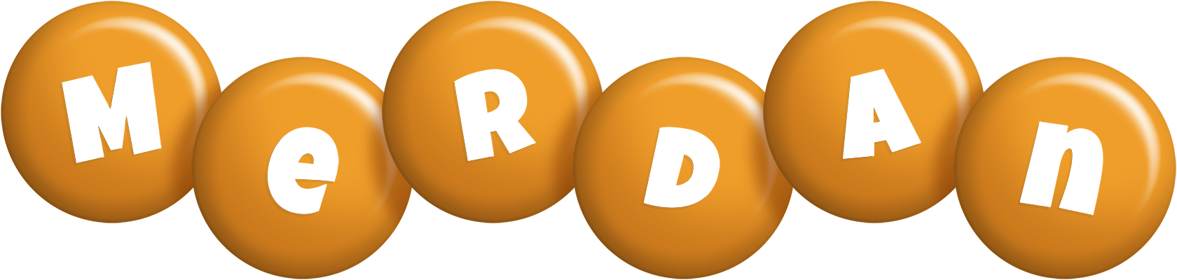 Merdan candy-orange logo