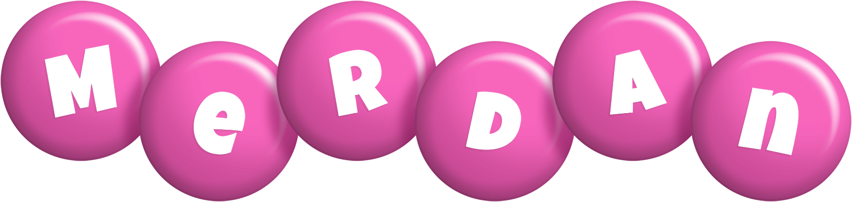 Merdan candy-pink logo
